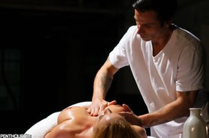 Penthouse invite you to explore a free pics with Krissy Lynn and Alan Stafford in dick in pussy scene